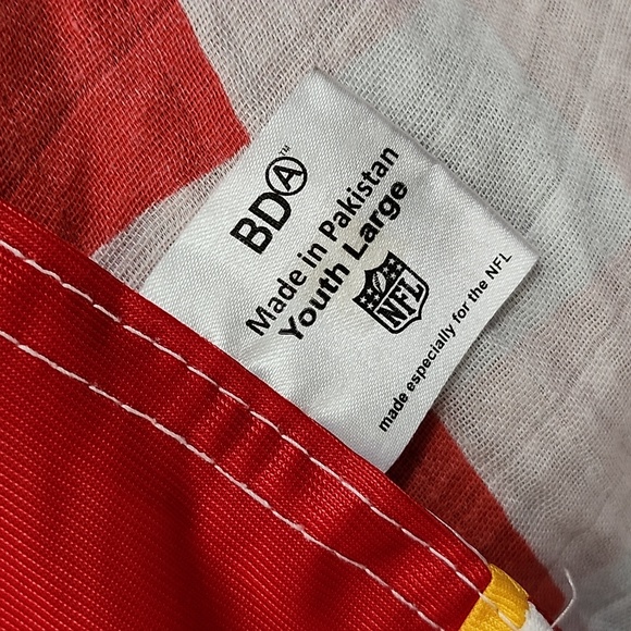 Reversible Youth Large Kansas City Chiefs Jersey - NFL Flag Football - Picture 3 of 4